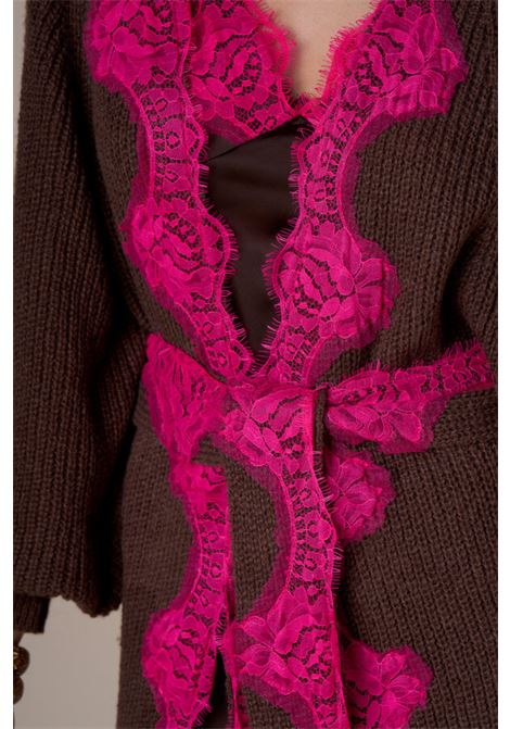 253NS118CIOCCOLATO/FUXIA